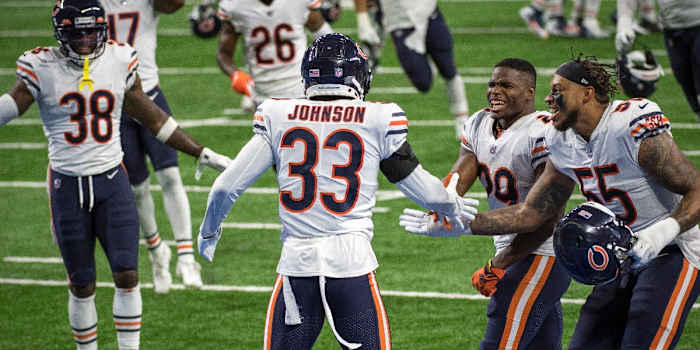 Jaylon Johnson of the Bears